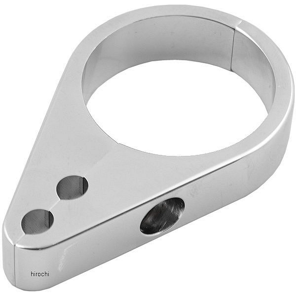 スロットル、アイドルケーブル クランプ 1.5インチ(38mm) クローム