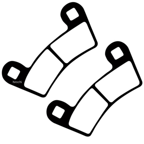 ブレーキパッド フロント シンタードメタル 984 07年-18年 ポラリス