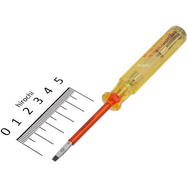 スイスツールズ  Swiss Tools 検電用ドライバー (台紙付)