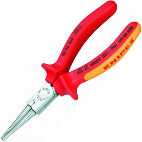 絶縁ロングノーズプライヤー 1000V