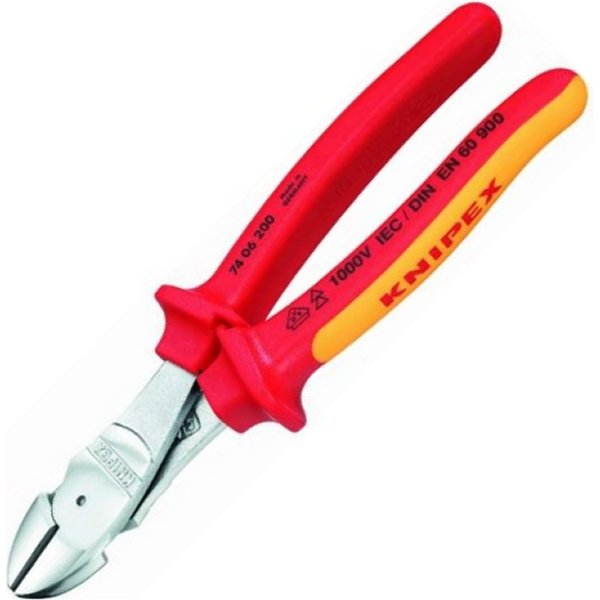 絶縁強力斜ニッパー 1000V
