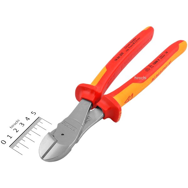 絶縁強力斜ニッパー 1000V