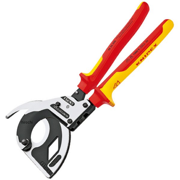 絶縁ラチェットケーブルカッター