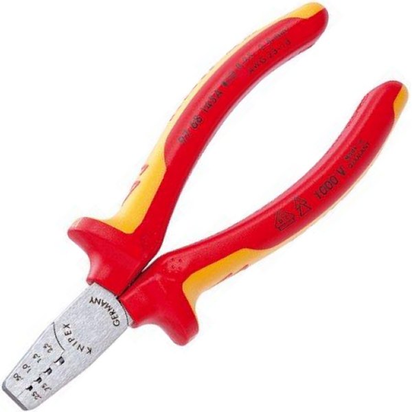 エンドスリーブ用絶縁圧着ペンチ 1000V