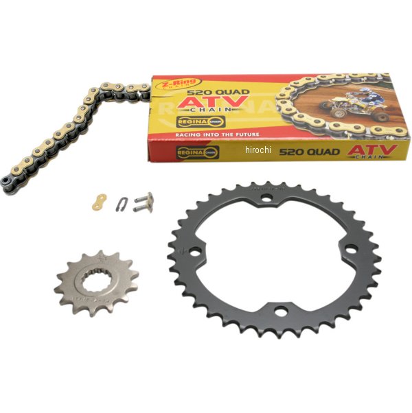 チェーン&スプロケットセット 09年-15年 ヤマハ YFZ450R