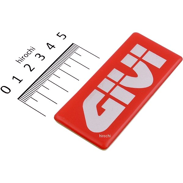 ジビ GIVIエンブレム赤 PSE20