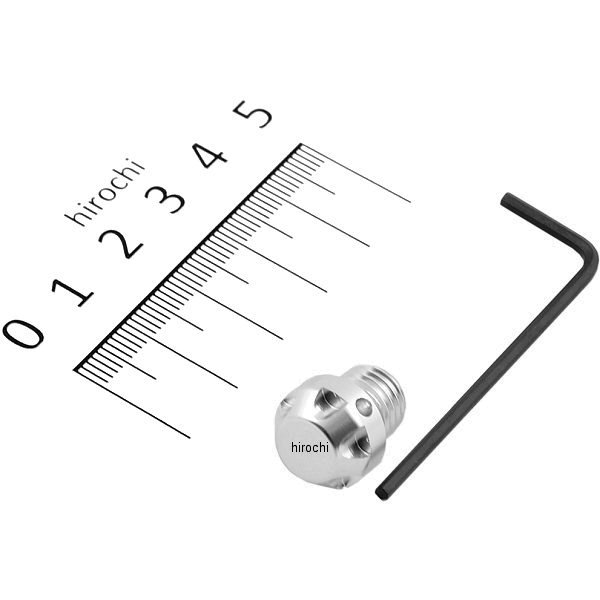 ミラーホールカバーキャップ NASAタイプ 1個入り 10mm正ネジ シルバー