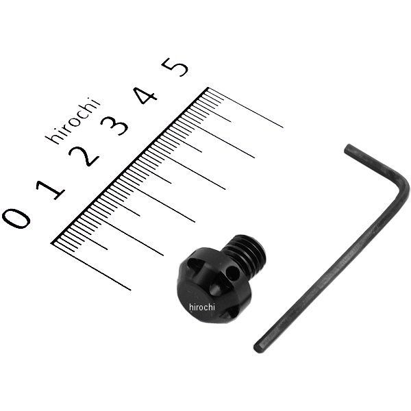 ミラーホールカバーキャップ NASAタイプ 1個入り 8mm正ネジ 黒