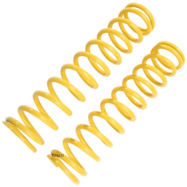【セール特価】 ハイリフター  強化ショックスプリング フロント 12年-13年 ホンダ TRX500 Foreman 左右ペア 黄