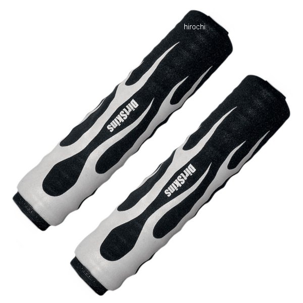 ショック カバー 04年-08年 アークティックキャット 400 DVX ネオプレン 2mm 2個セット 黒 フレイム