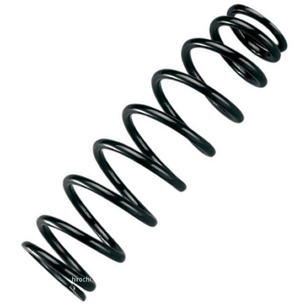 【セール特価】 強化ショックスプリング フロント +20%-30% 08年-09年 ヤマハ YXR700F Rhino 1個売り 黒