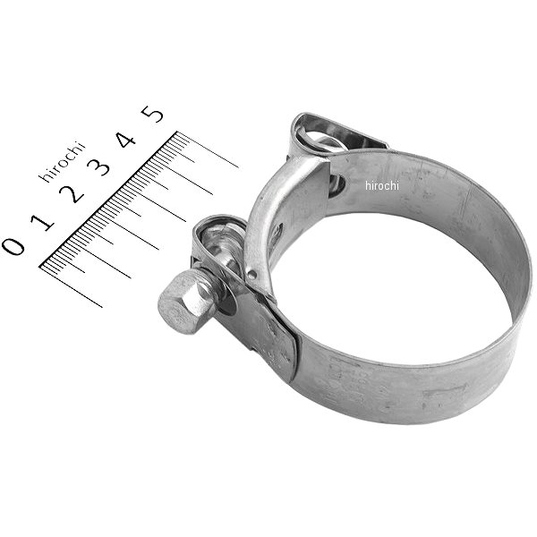 マフラーバンド ステンレス 51mm-55mm