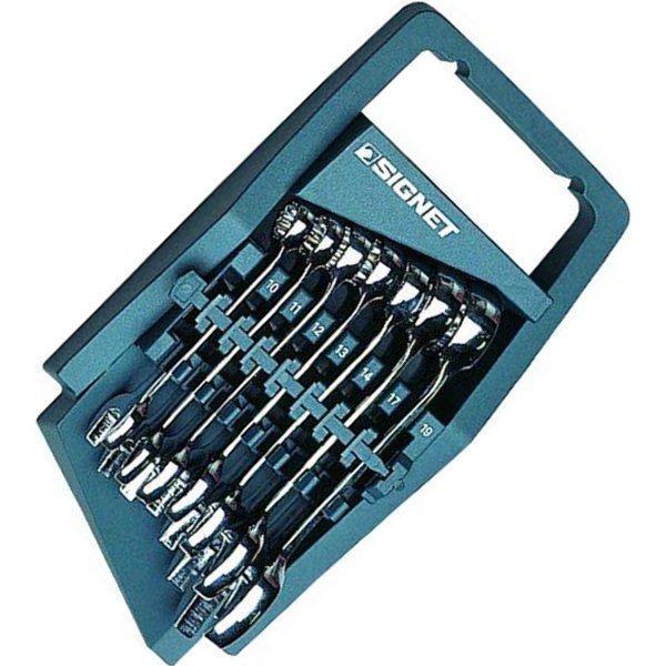 7PC スタビーコンビネーションレンチセット (mm)