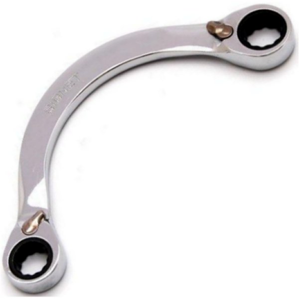 ハーフムーンリバーシブルギアレンチ 11X13mm