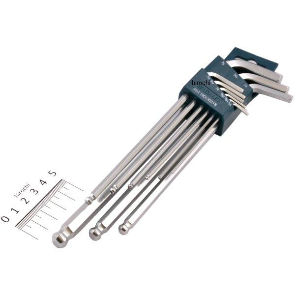 9PC インチ ロングボール 6角レンチセット