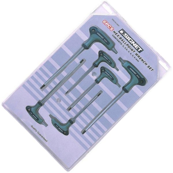 ボールポイント&ヘックス Tレンチセット