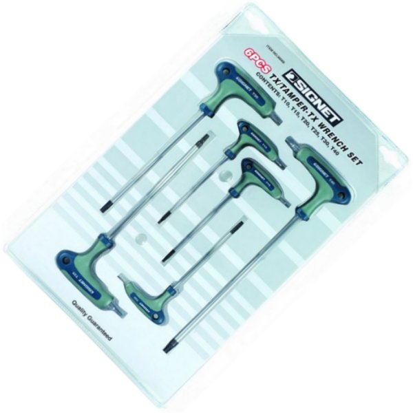 イジリ止付ヘクスローブ Tレンチセット