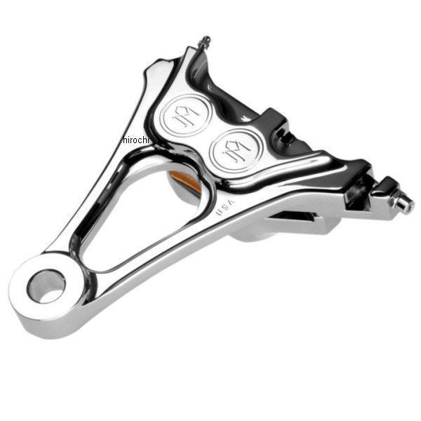 4ピストン ディファレンシャル キャリパー 137 x 4B リア 06年-07年 FXST クローム