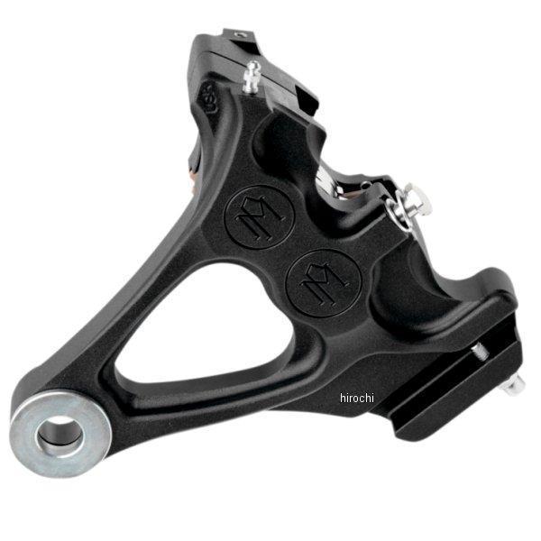 4ピストン ディファレンシャル キャリパー リア 黒つや消し 87年-99年 FXST、FLST