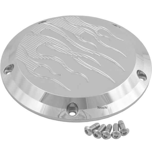 ダービーカバー フレイム 99年-18年 TwinCam クローム