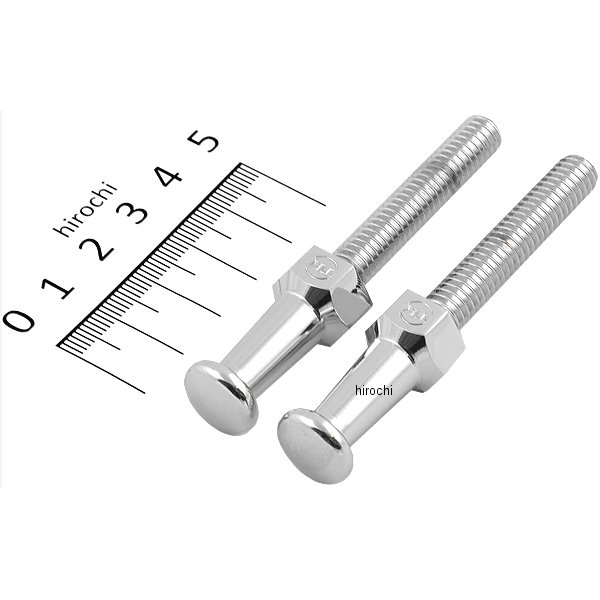 荷掛けボルト フェンダーレール前側用 04年-17年 XL クローム (左右ペア)