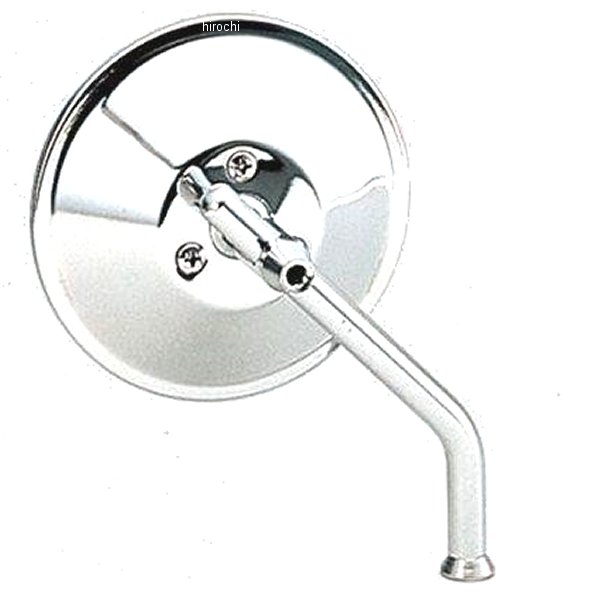 ミラー ラウンド 4インチ 左右共通 クローム (1個売り)