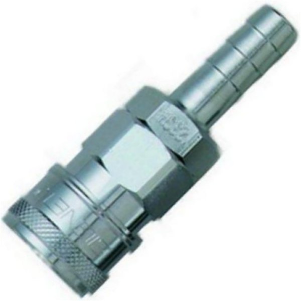 カップリング・ソケット(テツ)1/4インチ ホース用タケノコ