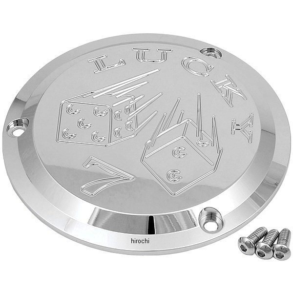 ダービーカバー 70年-98年 BigTwin ラッキー7 クローム