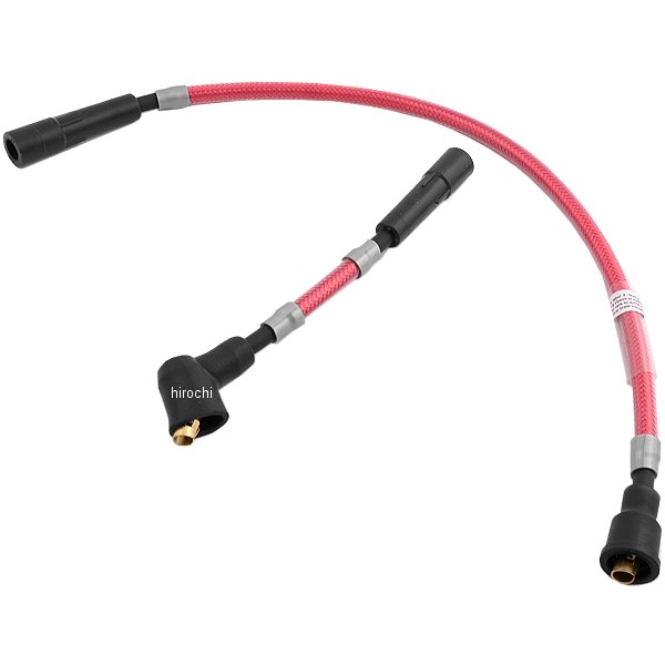 8mm プラグコード 86年-03年 XL 赤