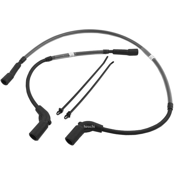 8mm プラグコード 09年-16年 FLH 黒