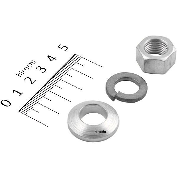 Machine ヘッドライト マウント キット 63年-76年 XL、71年-74年 FX シルバー