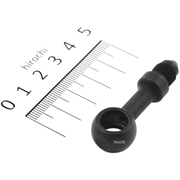 バンジョーフィッティング ストレート 3/8"(9.5mm)/ 10mm 黒