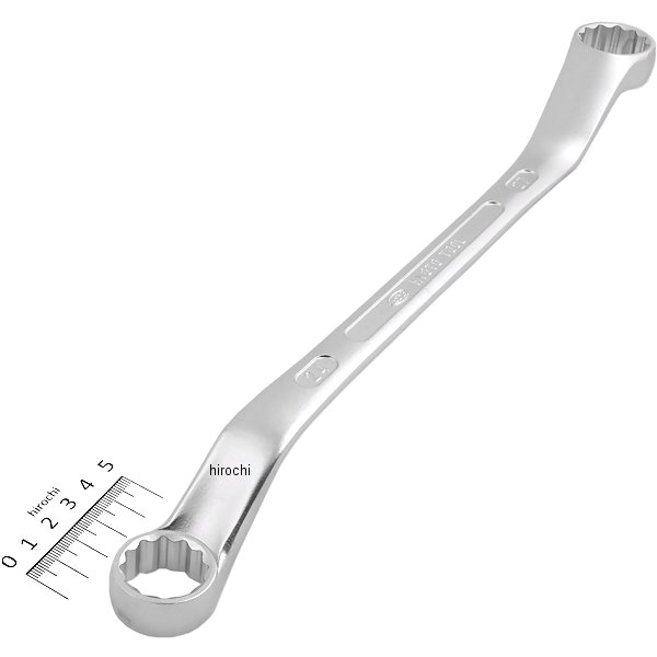 45°ロングめがねレンチ 24mm×27mm