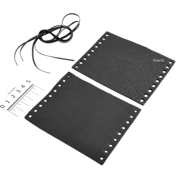 ブラック レザー グリップ カバー 1インチハンドル用