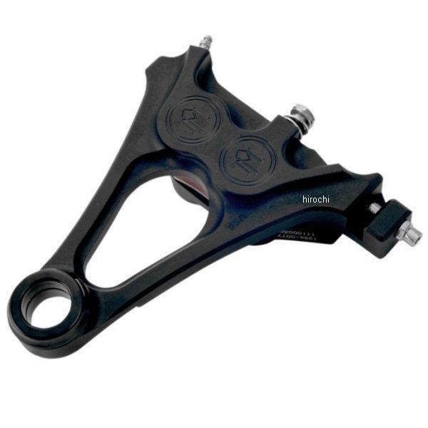 4ピストン ディファレンシャル キャリパー リア 黒つや消し 08年以降 FLSTF