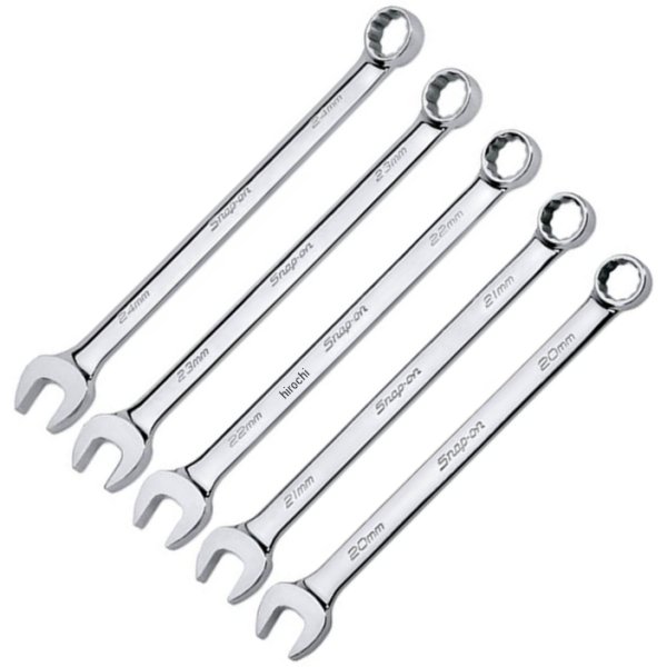 レンチ ミリ コンビネーション 12ポイント (5個セット) (20-24 mm)