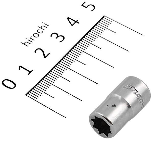 1/4インチ ダブル スクエア ソケット 1/4インチ