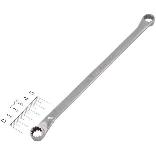 スプライン 15°オフセット レンチ 3/8-7/16インチ