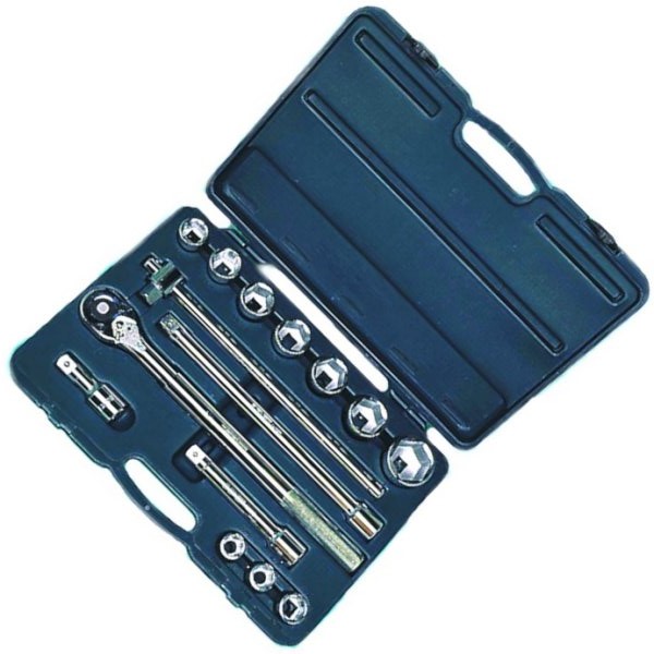 3/4DR 15PC mm ソケットレンチセット