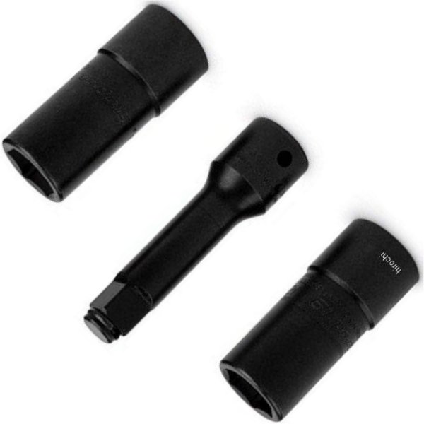 ダブルエンドラグナット ソケット 3点 セット