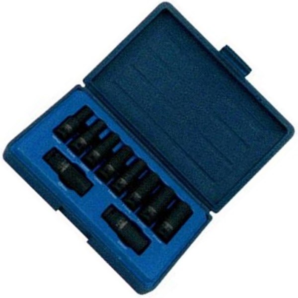 1/2DR 10PC ミリ ディープインパクトソケットセット