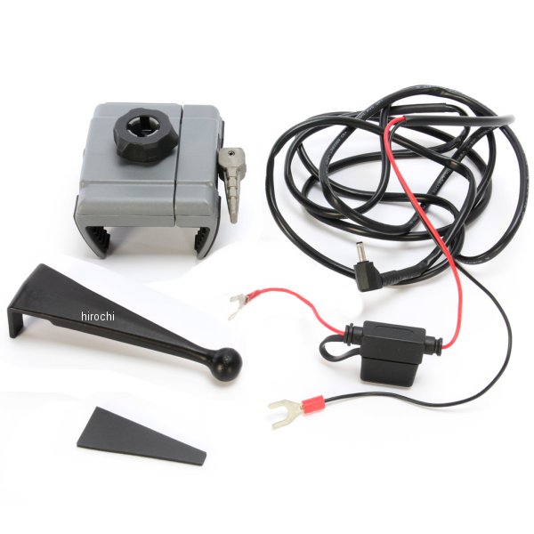 スマートフォンホルダー フェアリング取付 96年-13年 FLHT 充電機能付