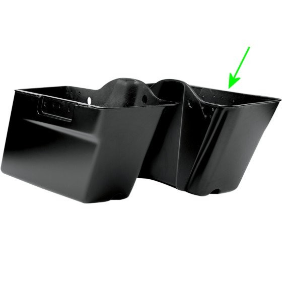 サドルバッグ FXD 左