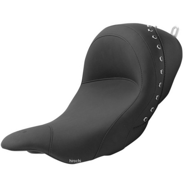 ソロシート ローダウン 08年以降 ツーリング バックレスト無し 黒スタッド