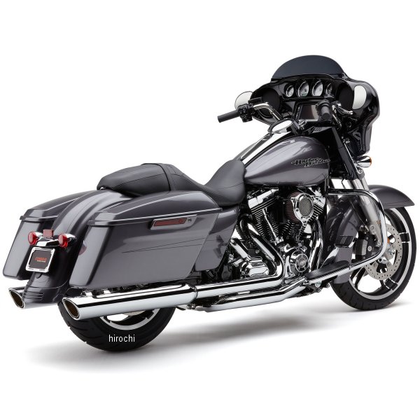 4インチ スリップオンマフラー 909 Twin 95年-16年 クローム