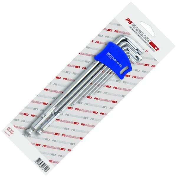 スイスツールズ  Swiss Tools ボール付ロング6角棒レンチセット (ミリ)