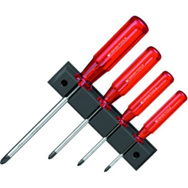 スイスツールズ  Swiss Tools ドライバー セット ホルダー付4本組