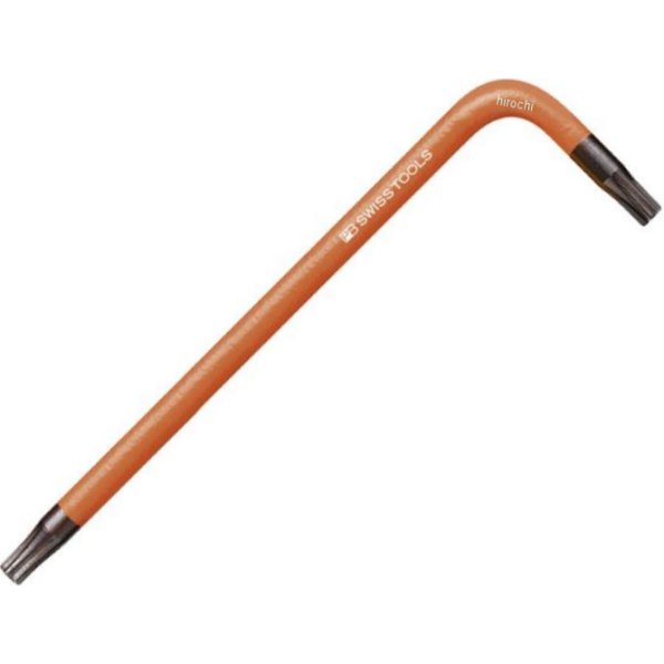 スイスツールズ  Swiss Tools レインボーヘクスローブレンチ オレンジ色