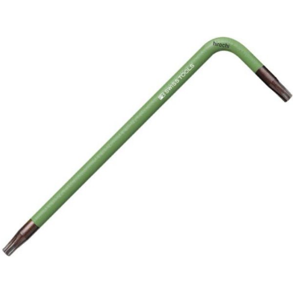 スイスツールズ  Swiss Tools レインボーヘクスローブレンチ 黄緑色