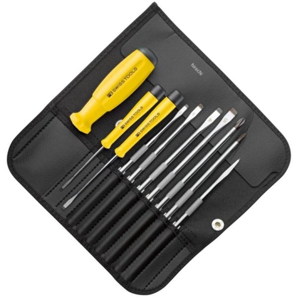 スイスツールズ  Swiss Tools 差替式ESDドライバー セット